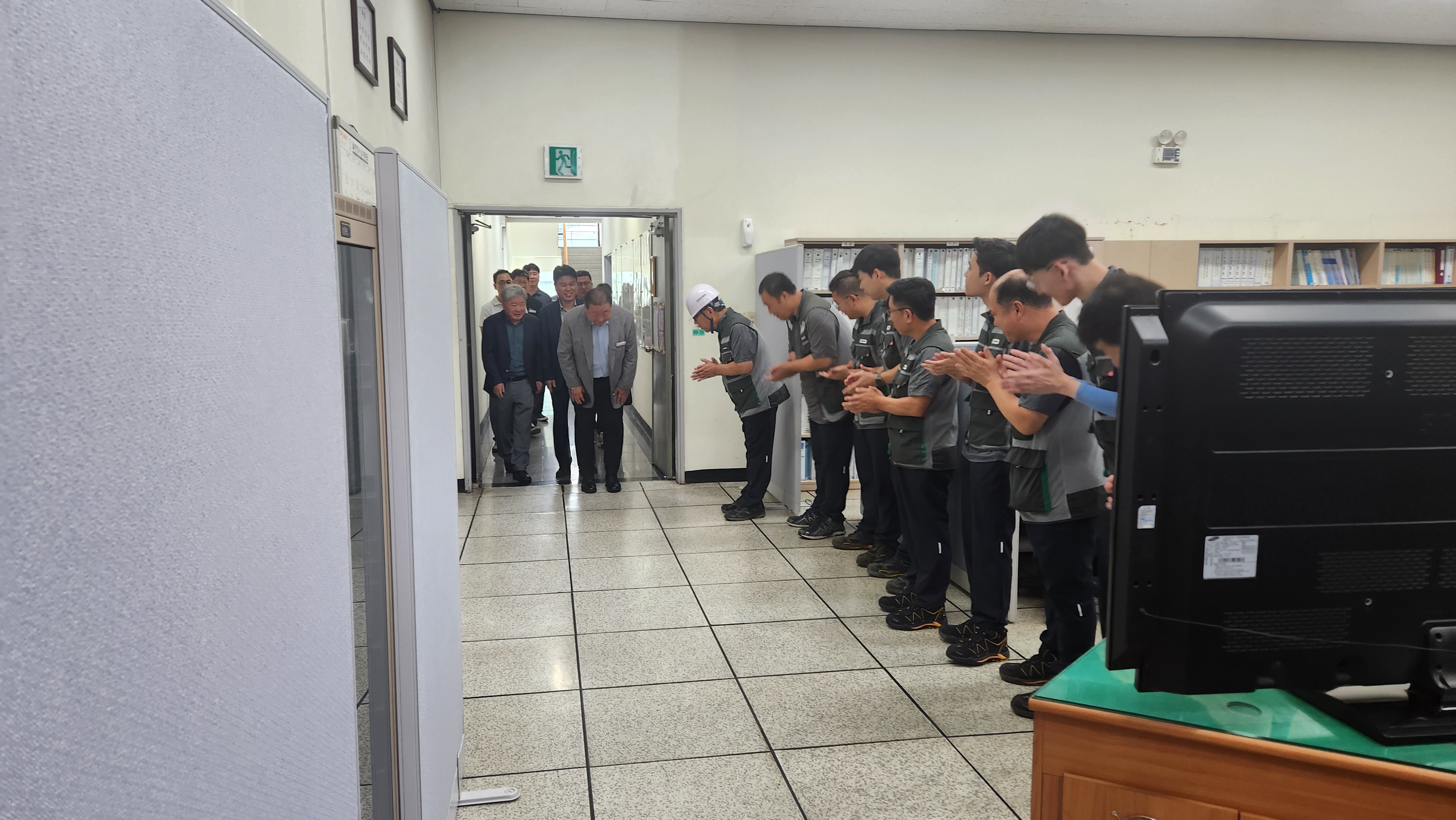 파주시장 파주하수 <br>통일동산 공공하수처리시설 현장 방문